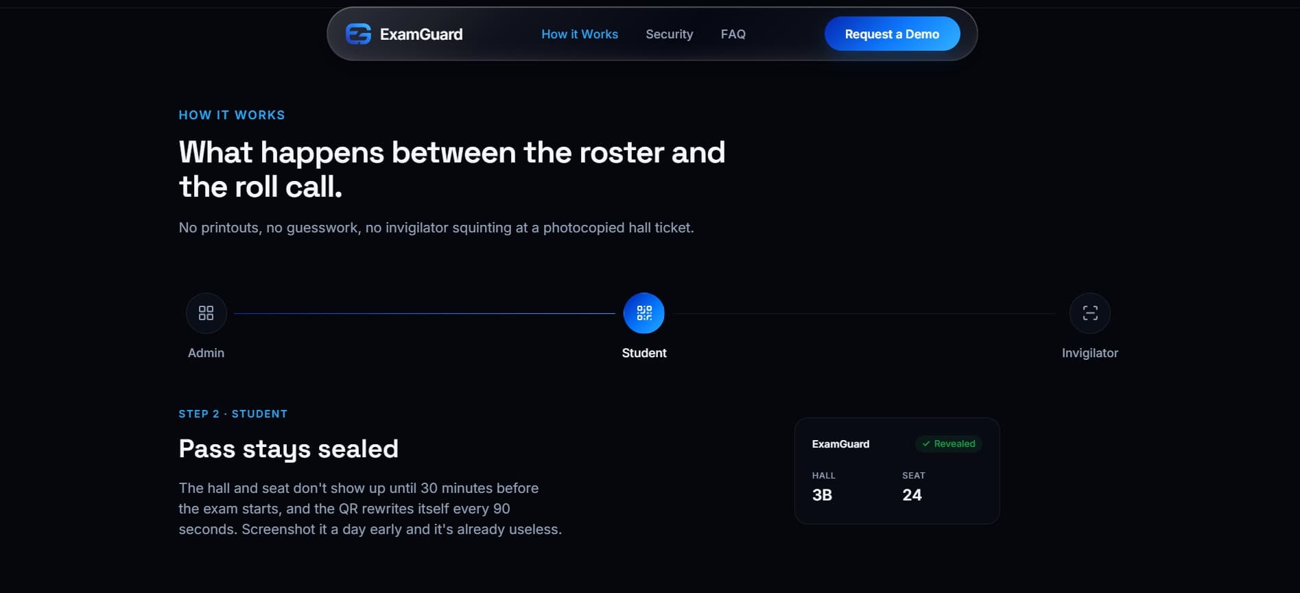 ExamGuard desktop screen 1